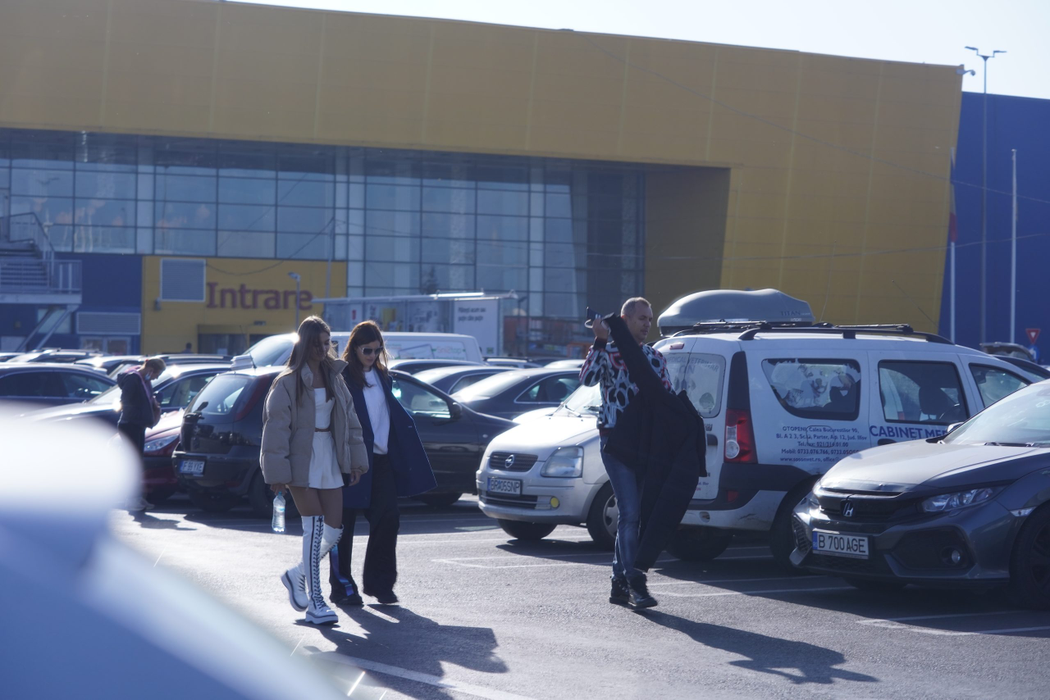 Iuliana Beregoi a făcut și o vizită la mall