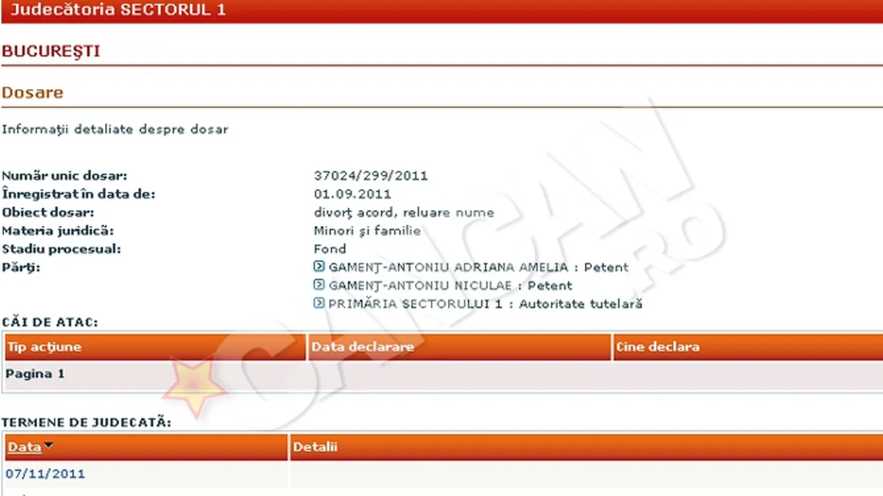 Telenovela in familia sopranei Amelia Antoniu! Cei doi soti au depus cererea de divort, dar s-au impacat a doua zi!
