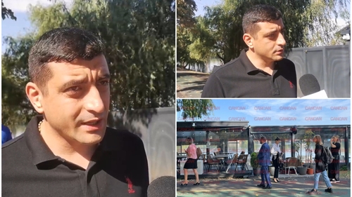 George Simion a intrat peste Horia Constantinescu la restaurantul lui Pescobar. Scandal la Taverna Racilor. „Nu i-am văzut să închidă hypermarketuri!”