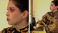 Valerie Lungu a răbufnit la jocul de amuletă, după ce Alex Gîlcă a fost machiat pentru o piesă de teatru: „Ce e cu asta?!”