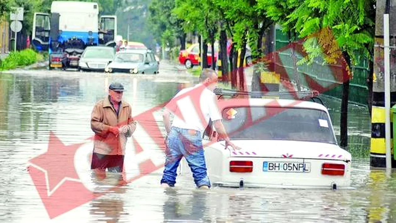 Inundatiile si furtunile au facut din nou ravagii in tara