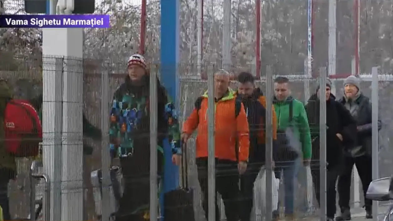 Imaginile disperării la Vama Sighetu Marmației! România ar fi pregătită să primească 500.000 de refugiați