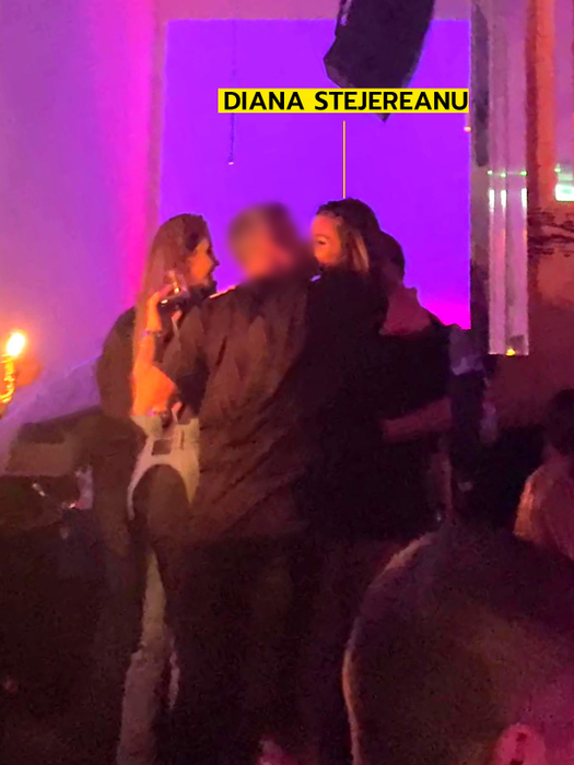 Diana Stejereanu a “înghesuit” un domn misterios la LOFT (SURSA FOTO: CANCAN.RO)
