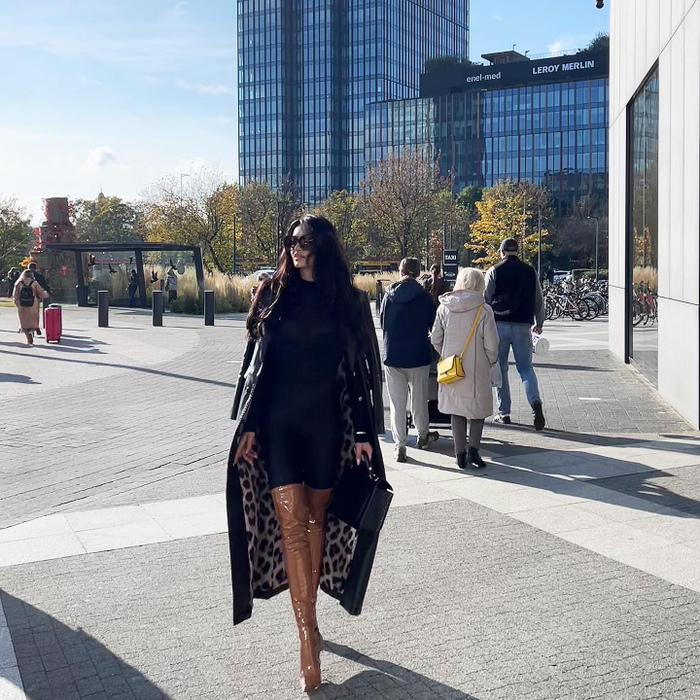 Andreea Sasu a ajuns vedetă în Italia/ Sursă foto: Instagram