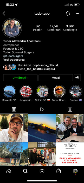 Tudor Aposteanu și vlogger-ul Zbir au creat un burger delicios! Celebrul Zburger vine cu un preț accesibil pentru toți pofticioșii