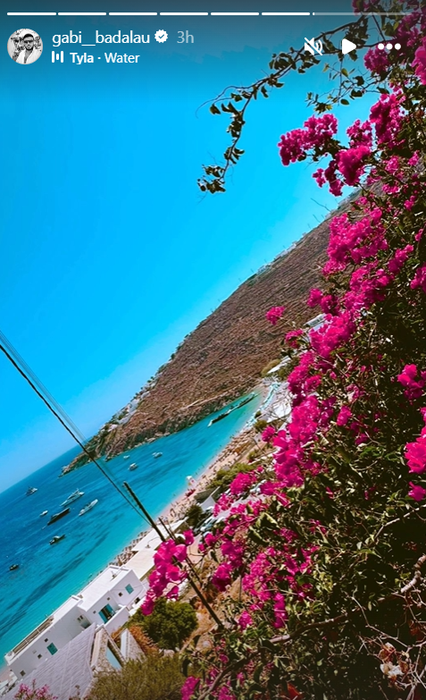 Gabi Bădălău, în vacanță alături de noua iubită / Foto: Instagram