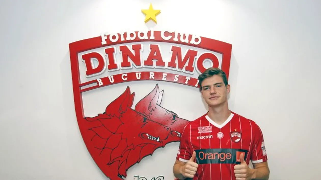 Kino Delorge: „Sunt foarte fericit să fiu la Dinamo!”