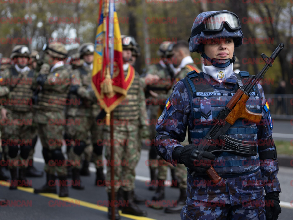 Parada militară de 1 decembrie, ziua Națională a României. sursă foto: CANCAN.RO