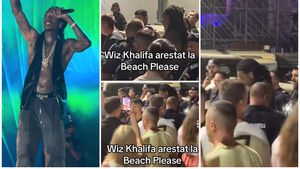 Selly a ştiut ce va face Wiz Khalifa la Beach, Please?! Imaginile care îi dau de gol
