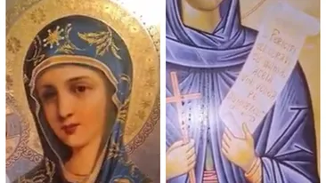 Mai mulți localnici, dintr-un sat din Buzău, au luat cu asalt casa unui bărbat, după ce icoanele pe care le are au început să „plângă” cu mir