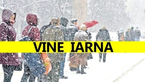 Vine iarna în România! Meteorologii anunță vânt puternic și ninsoare