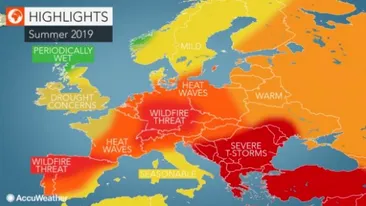Vara NU va mai fi ca până acum în România. Prognoză meteo Accuweather