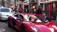 S-a ţinut de poante cu acest şofer de Lamborghini, dar a fost la un pas de moarte. Ce se întâmplă când tânărul se urcă pe capota super-maşinii i-a şocat pe mulţi