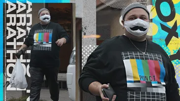 Zarug e fashion și-n cele mai banale situații. Cum a ieșit „Șnițelul” de la „Asia Express” să-și cumpere pâine!