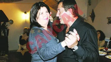 A dansat cu Magda Catone sub ochii sotiei