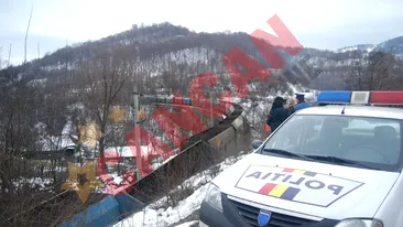 Un tren a deraiat la Petrosani