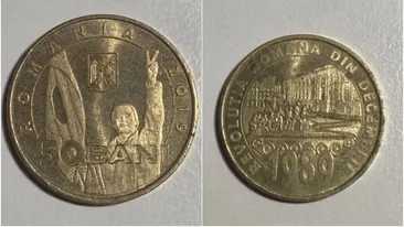 Tu mai ai așa ceva acasă? Prețul ireal la care se vinde o monedă de 50 de bani cu Revoluția de la 1989, acum, în 2023
