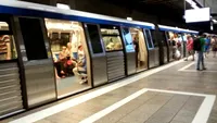 Incident la metrou! Un bărbat a fost imobilizat de polițiști