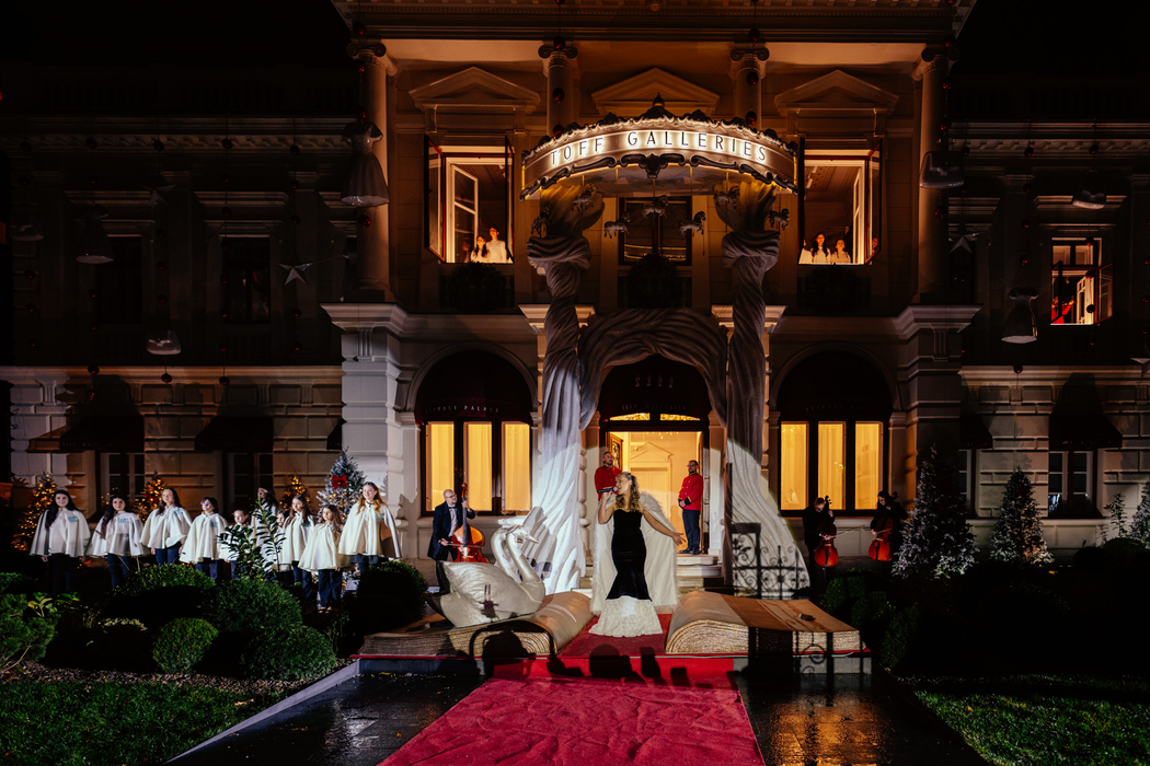 (Comunicat de presă) TOFF Galleries aprinde luminile de Crăciun la Palatul Știrbei și inaugurează o nouă eră a luxului în România