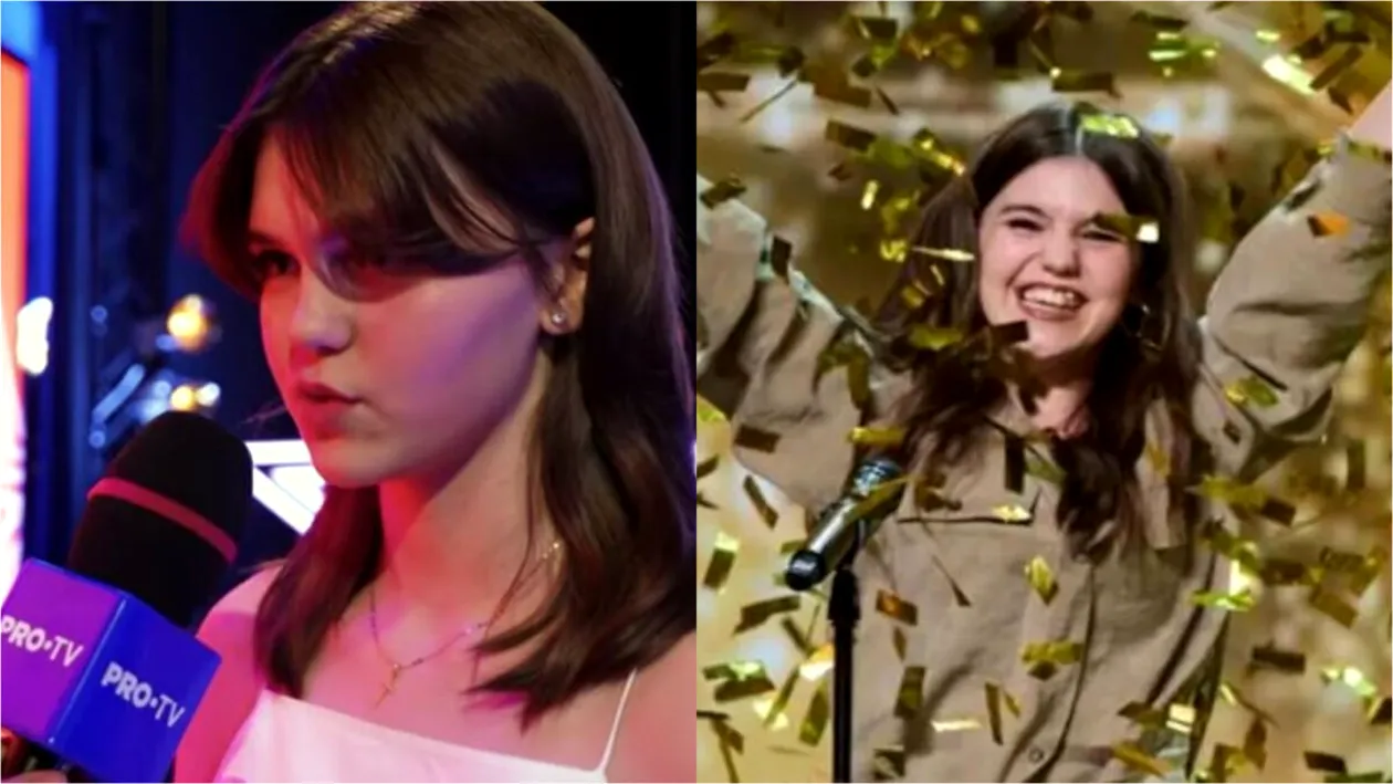 Cine este Maya Giotea, tânăra din Timișoara care a primit cel mai rapid Golden Buzz din istoria emisiunii Britain's Got Talent. I-a fascinat pe americani!