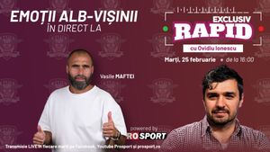 "EXCLUSIV RAPID" cu Vasile Maftei + Daniel Niculae începe la ora 16:00 pe canalul de YouTube - ProSport