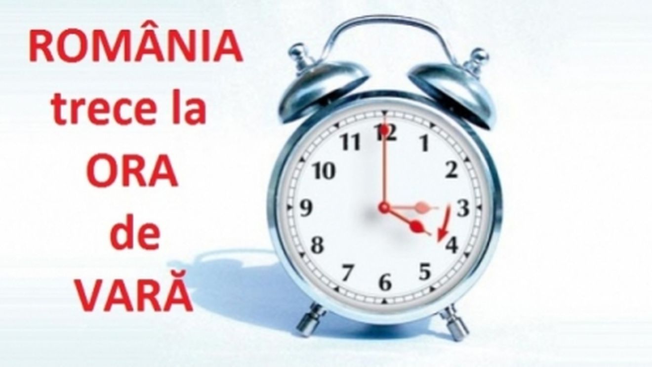 Atenție, români: se schimbă ora! Trecem la ora de vară
