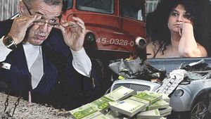 Fina lui Gigi Becali, executată silit pentru o datorie de 125.000 € ”moștenită” de la răposatul soț!