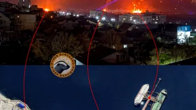 Ucraina contraatacă: incendiu la cel mai mare terminal petrolier din Marea Baltică, înainte de sosirea lui Putin la Sankt Petersburg
