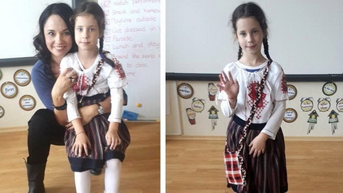 Andreea Marin este tare mandra de fiica ei! Inainte de a pleca in vacanta a trimis-o aici: "Mami, vino si ia-ma acasa!"