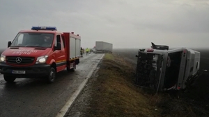 Grav accident de circulație în Brăila. Două persoane au murit pe loc