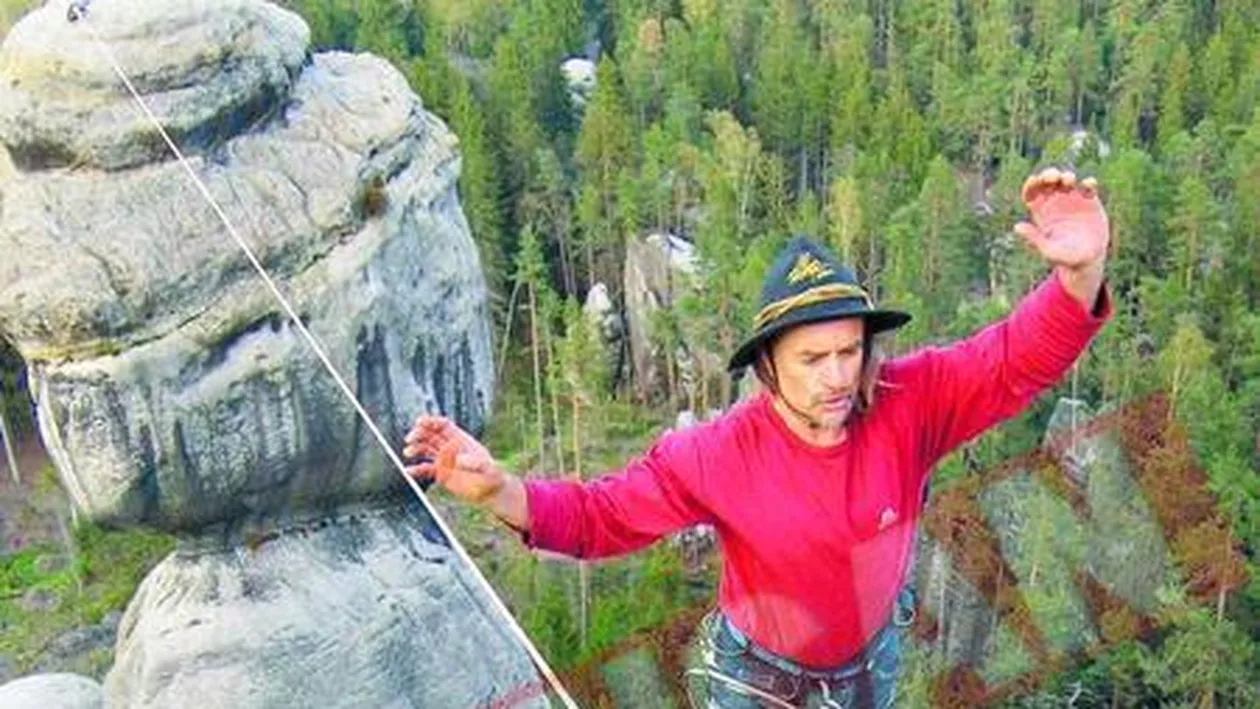 Traverseaza rapele doar pe o sfoara