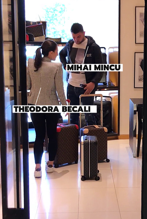 Theodora și Mihai Mincu și-au cumpărat un troler, semn că se pregătesc pentru luna de miere