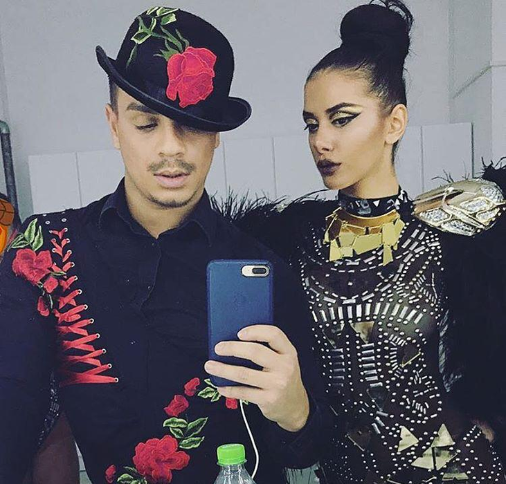 Iubita lui Bozo, pe vremea când dansa în club