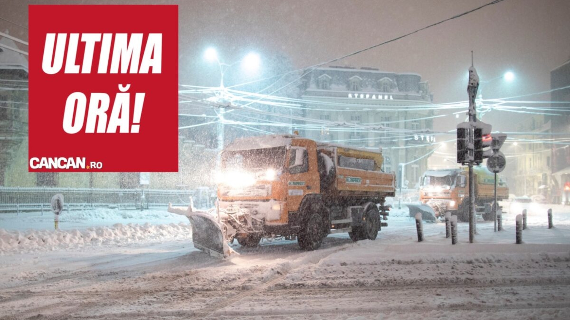 Cod roşu în România! Românii, sfătuiţi să stea în case! Drumuri închise şi fenomene meteo extreme. Încă 6 județe sunt vizate de vreme rea