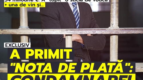 Lovitură pentru celebrul milionar cu business-uri de 34 milioane €. A ”topit” o sticlă de vodcă + una de vin și...A primit "nota de plată": CONDAMNARE!
