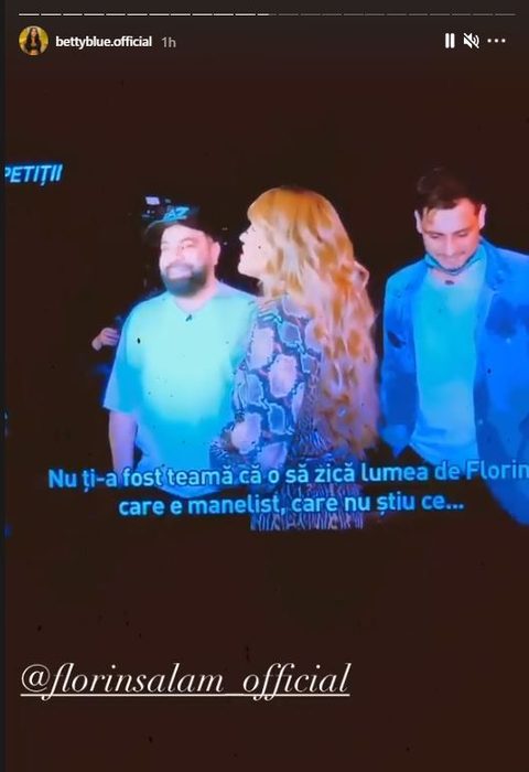 Betty Blue, mesaj emoționant pentru Adrian Petrache, după ce Florin Salam nu l-a susținut în finala “X Factor”, unde ar fi trebuit să cânte împreună | VIDEO
