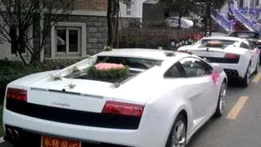 FOTO INCREDIBILE! Si chinezii au tiganii lor! VEZI AICI o nunta made in China!