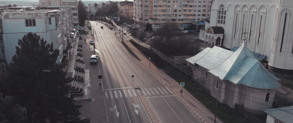 Imagini apocaliptice cu Suceava în a doua zi de carantină totală! Cum se vede orașul din dronă
