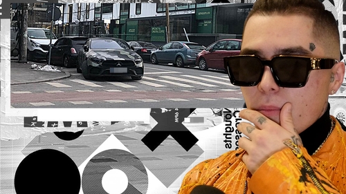 Lino Golden și-a parcat bolidul de 80 mii € ca "bizonii", pe trecerea de pietoni