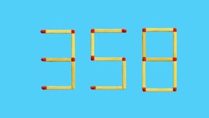 Test IQ doar pentru genii | Care este cel mai mare număr de 3 cifre pe care îl puteți obține mutând doar 2 bețe?