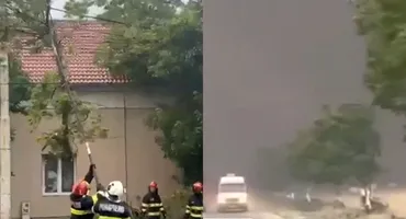 Cod roșu de furtuni cu intensitatea unui uragan! Jumătate de țară e afectată