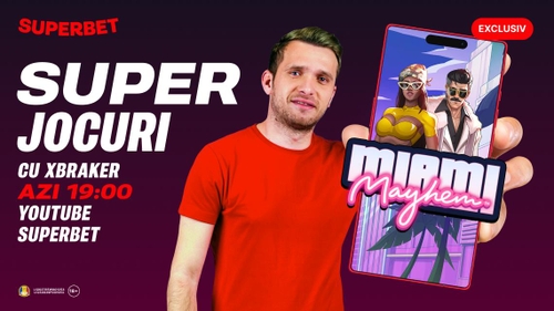 (P) Ne distrăm cu Xbraker, live, de la 19:00! Vezi care sunt SuperJocurile ediției