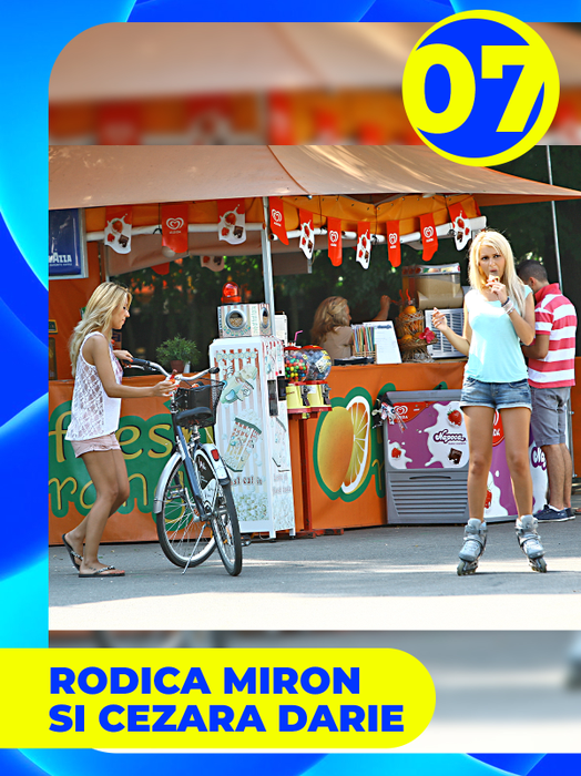 TOP 30 de vedete care au găsit soluţia perfectă împotriva caniculei! Roxana Vancea, Monica Gabor sau Laura Cosoi, show cu îngheţată şi… 
