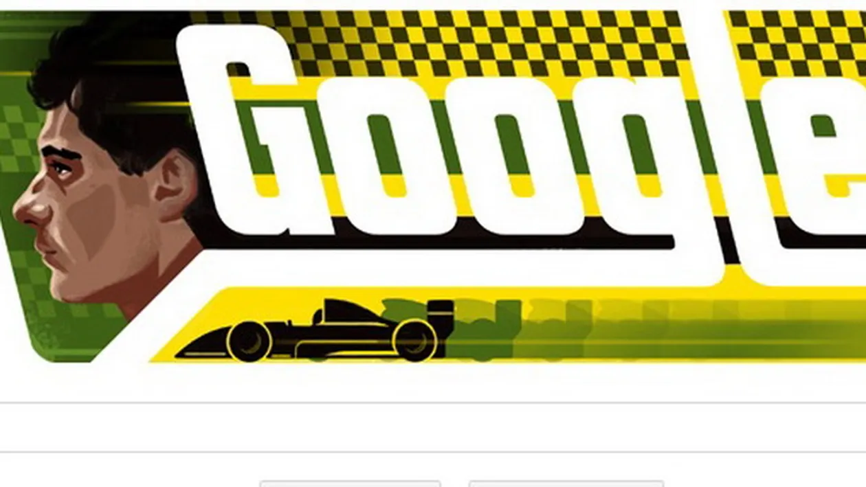 Ayrton Senna, omagiat printr-un doodle! Cum a murit unul dintre cei mai mari piloti de F1 din istorie