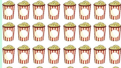 TEST IQ | O singură cutie cu popcorn dintre cele 48 este diferită. Care?