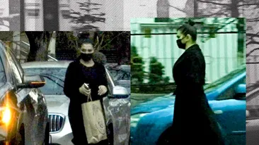 Cum am surprins-o pe fiica fostului președinte al României. Elena Băsescu s-a îmbrăcat în negru, și-a lăsat copiii cu bona și...