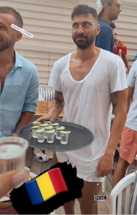 Rafinata Lexy cu fotbaliștii de națională în Saint-Tropez (sursa FOTO: Instagram)
