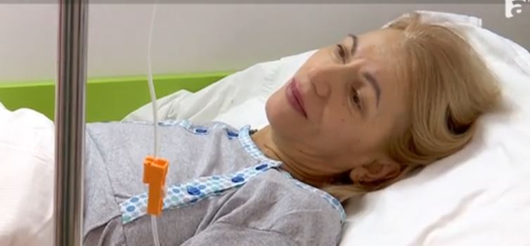 Carmen a devenit cea mai în vârstă mamă de gemeni din România/ sursă foto: captură video