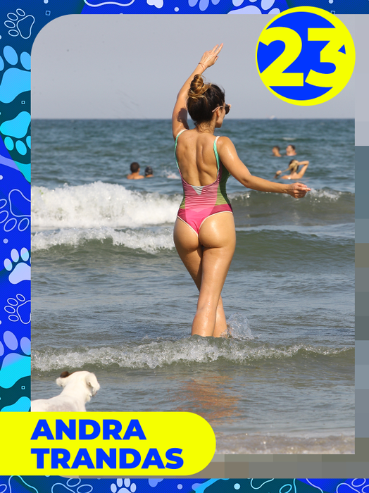 Top 25 vedete care și-au etalat costumele de baie, dar cățeii lor au făcut senzaţie! Delia, Bianca Drăgușanu sau Lora, eclipsate de patrupezi la malul mării