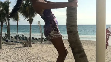 Andreea Tonciu a dansat la bara in Mexic! A petrecut clipe de vis alaturi de Mitea!